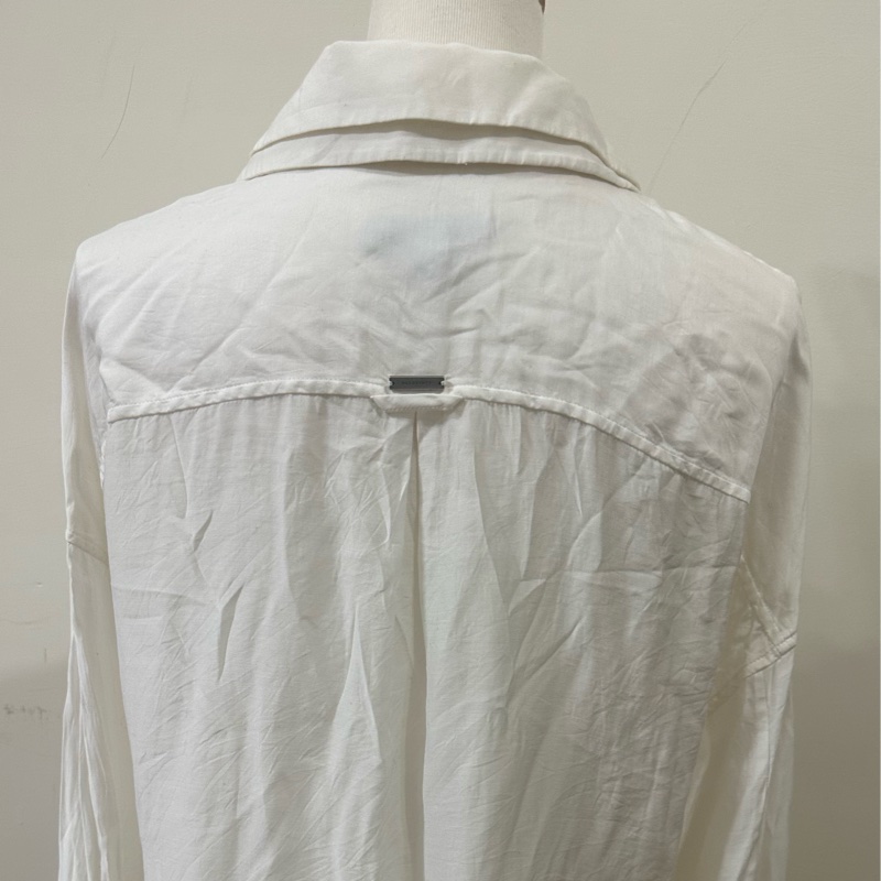 二手正品allsaints白色襯衫-2