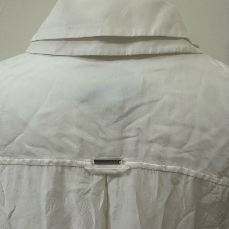 二手正品allsaints白色襯衫-3
