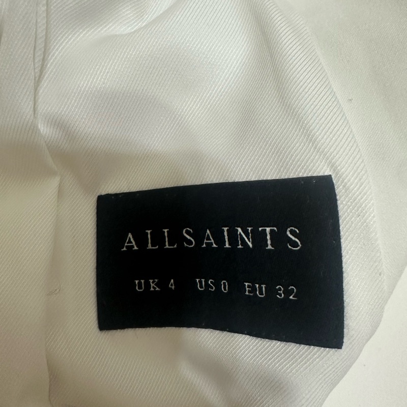 全新allsaints正品白西裝外套-4