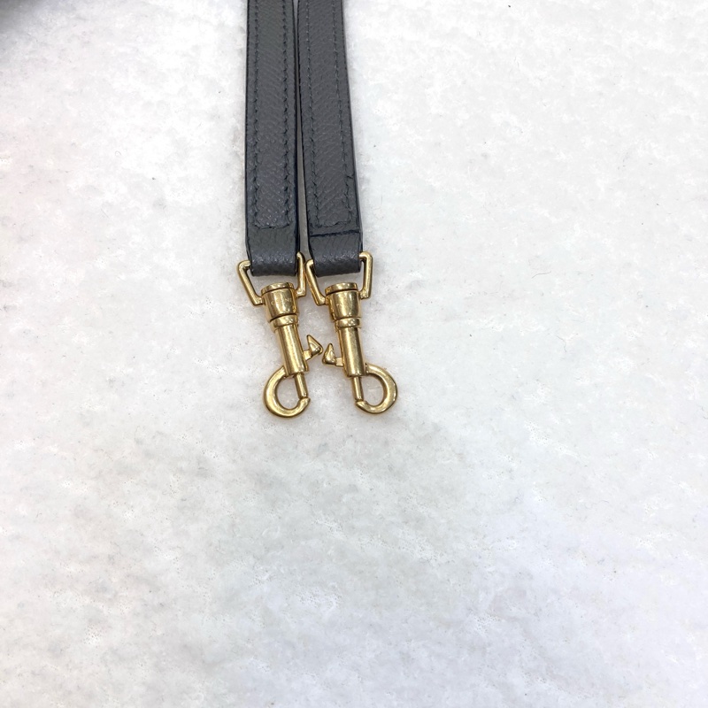 賽琳絕版鯰魚包Celine大象灰牛皮金釦Pico Belt鯰魚包-20