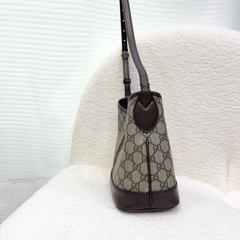 古馳新款hobo水桶包 Gucci 單肩小托特包原花ophidia HOBO 781402-7