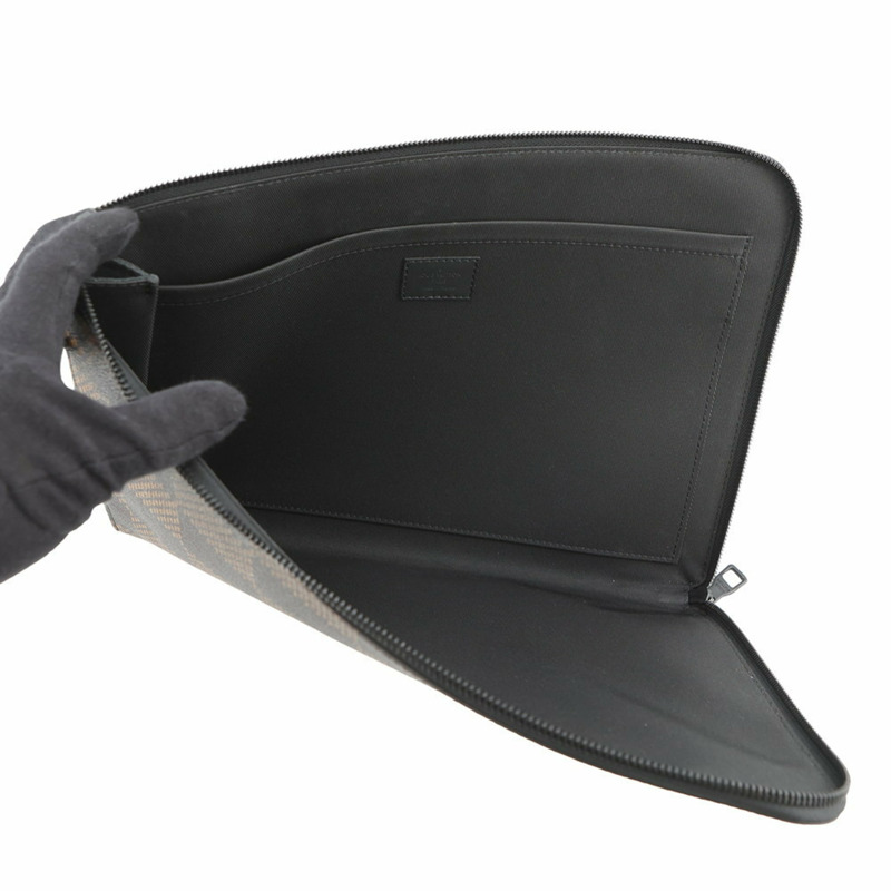 Louis Vuitton Damier Ebene Giant Pochette Jour 手拿包 N60390，方形手提包，NIGO 合作款，Damier，男士路易威登LOUIS VUITTON-4