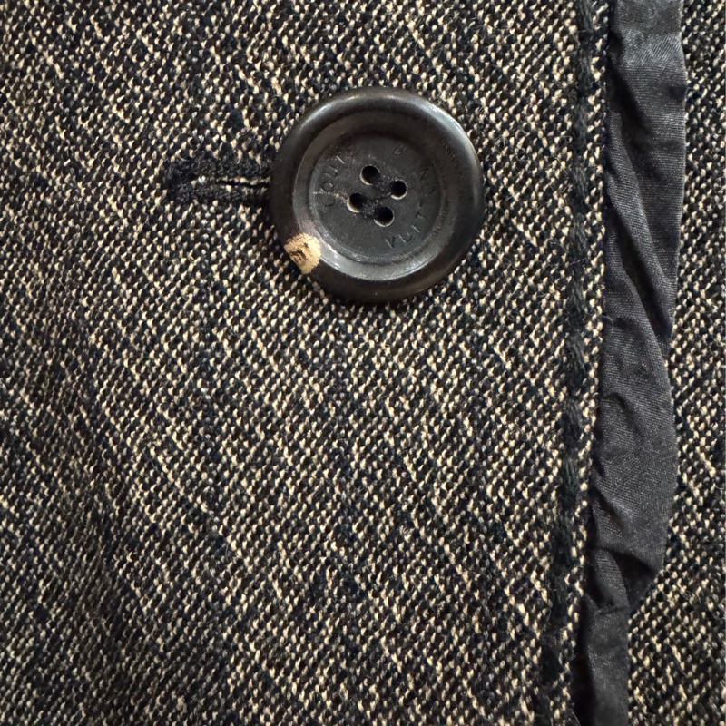 《新歡舊愛》正品LV路易威登咖啡色毛料外套40/SM-5