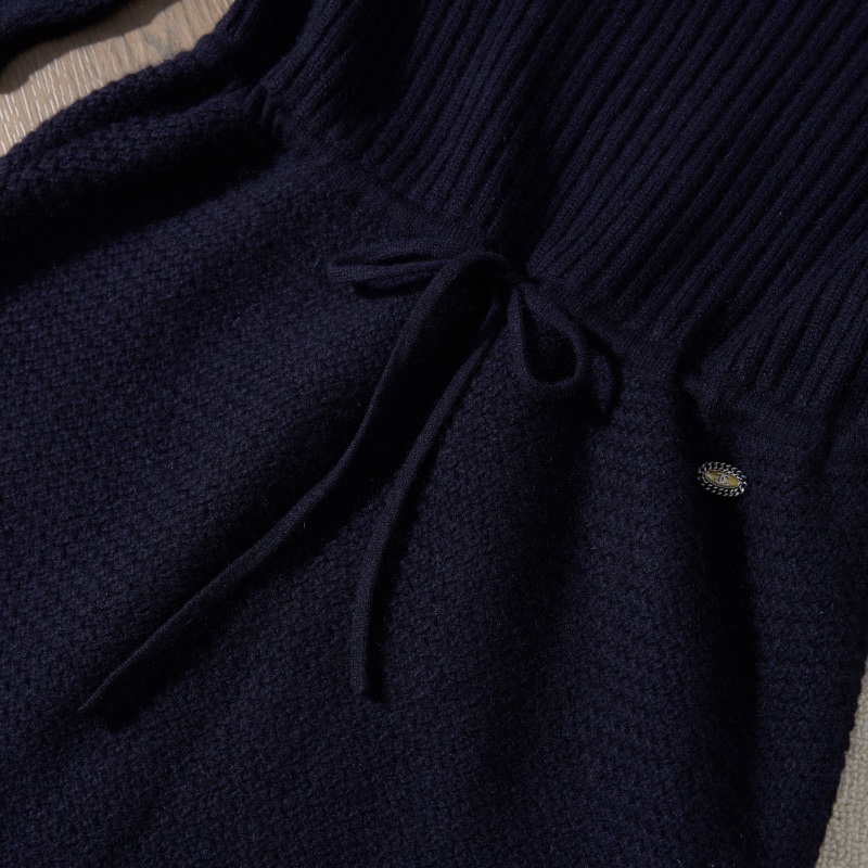 ❤️CHANEL 微喇叭袖 優雅修身連衣裙 Logo裝飾-2