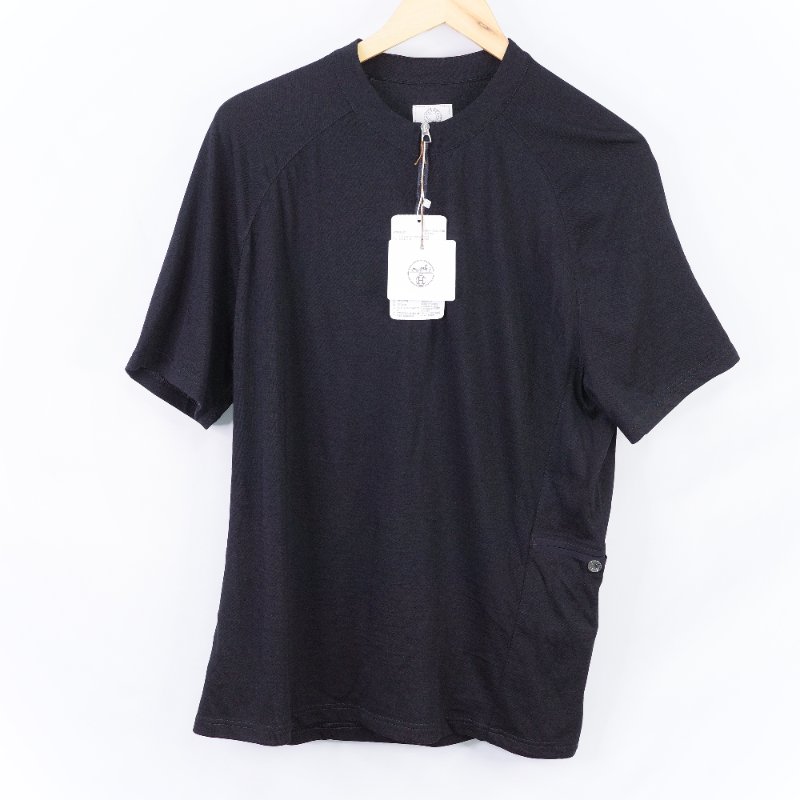 Hermès愛馬仕 女版 Fit 黑色 羊毛短袖 T 恤-2