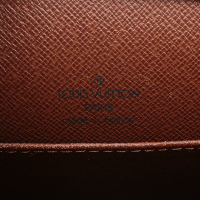 路易威登 Drouot 斜背包 M51290 Monogram 皮革 棕色 二手-3