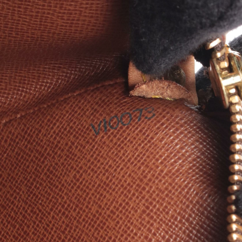 路易威登 Drouot 斜背包 M51290 Monogram 皮革 棕色 二手-4