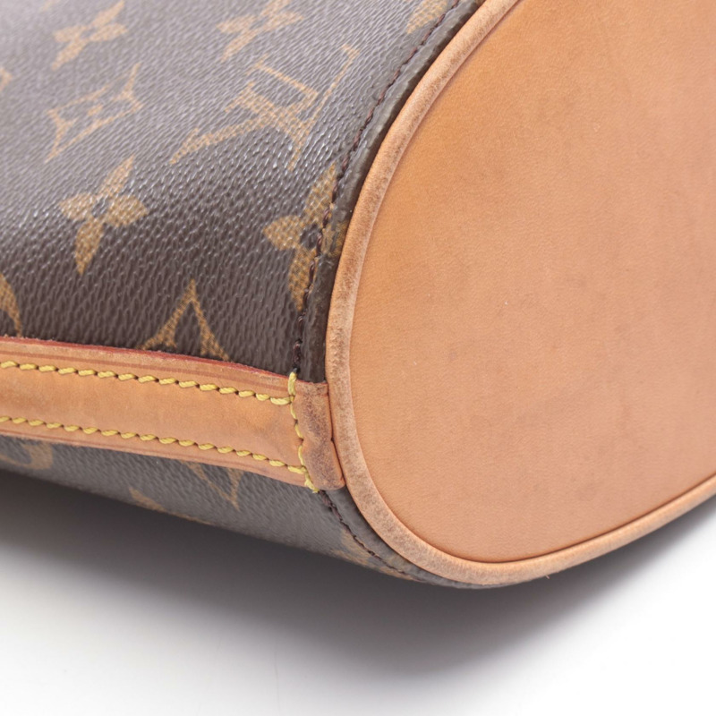 路易威登 Drouot 斜背包 M51290 Monogram 皮革 棕色 二手-6