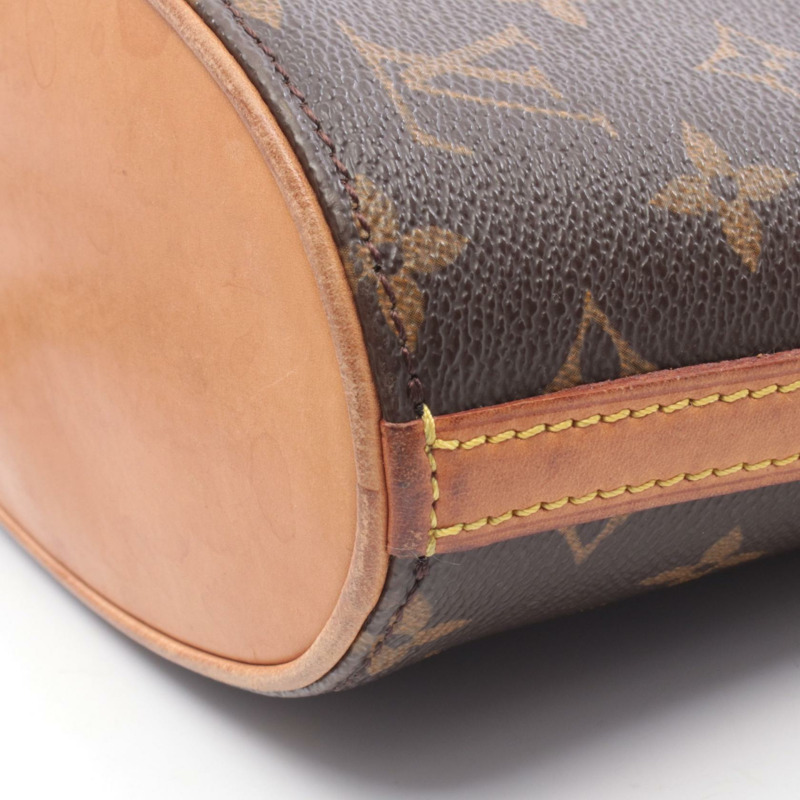 路易威登 Drouot 斜背包 M51290 Monogram 皮革 棕色 二手-8