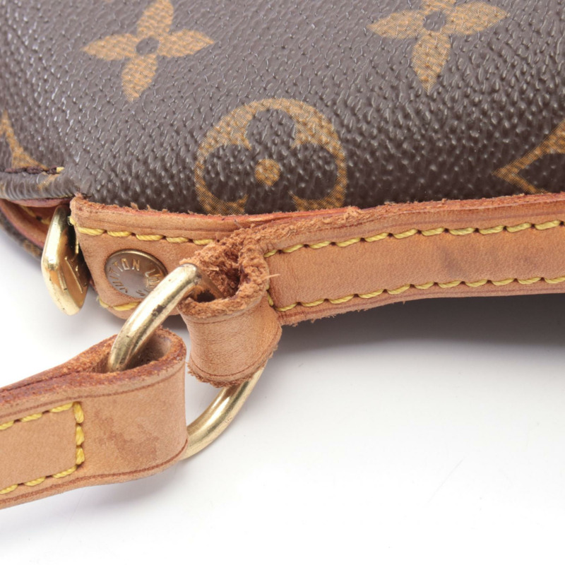 路易威登 Drouot 斜背包 M51290 Monogram 皮革 棕色 二手-9