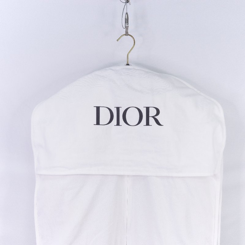 Dior 迪奧 DiorAlps 白色蝴蝶 金屬壓紋 塔夫綢 連帽羽絨外套-4