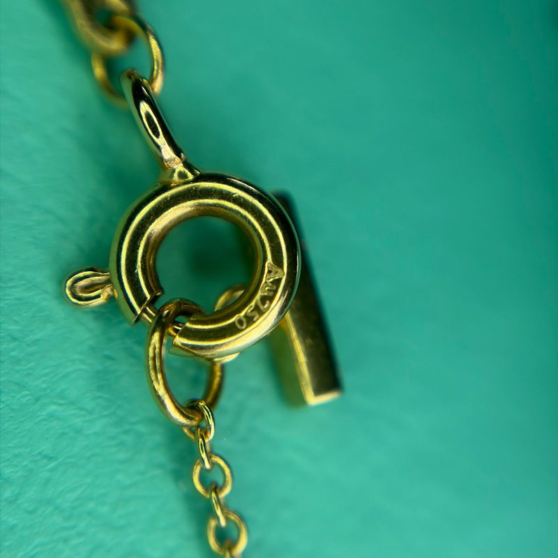 Tiffany T Smile 18K 無鑽項鍊-7