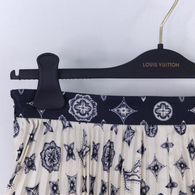 Louis Vuitton 路易威登 印花 經典老花 混紡百褶裙-2