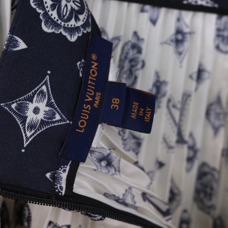 Louis Vuitton 路易威登 印花 經典老花 混紡百褶裙-7