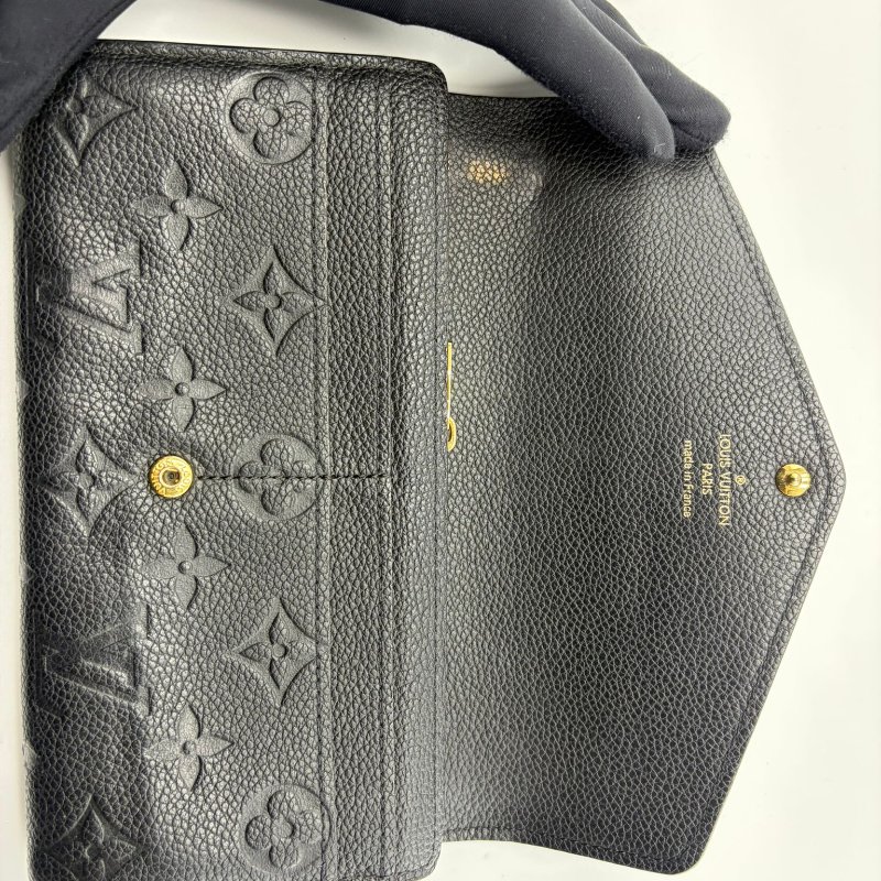 Louis Vuitton Sarah 壓紋長款皮夾-6