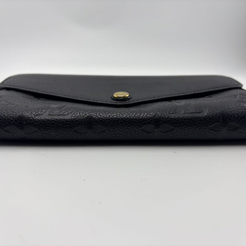 Louis Vuitton Sarah 壓紋長款皮夾-9