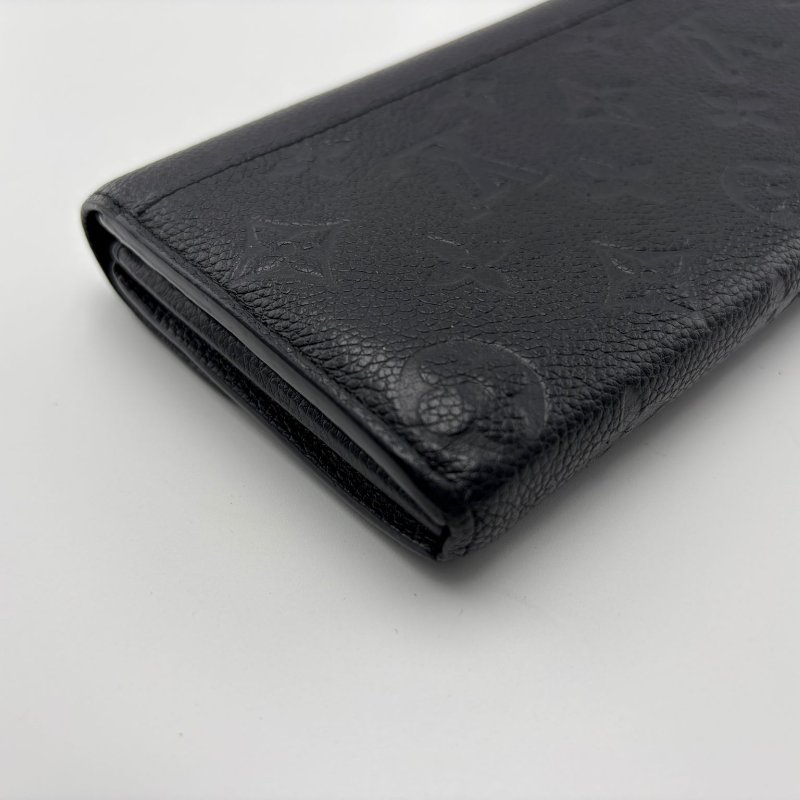 Louis Vuitton Sarah 壓紋長款皮夾-12