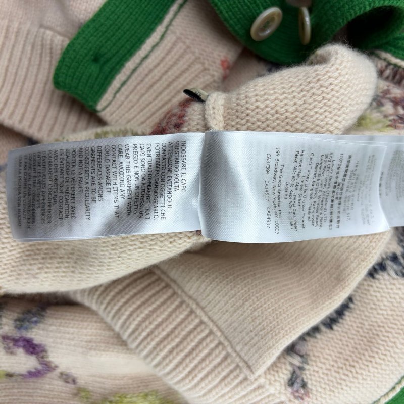 Gucci GG 提花針織外套-1