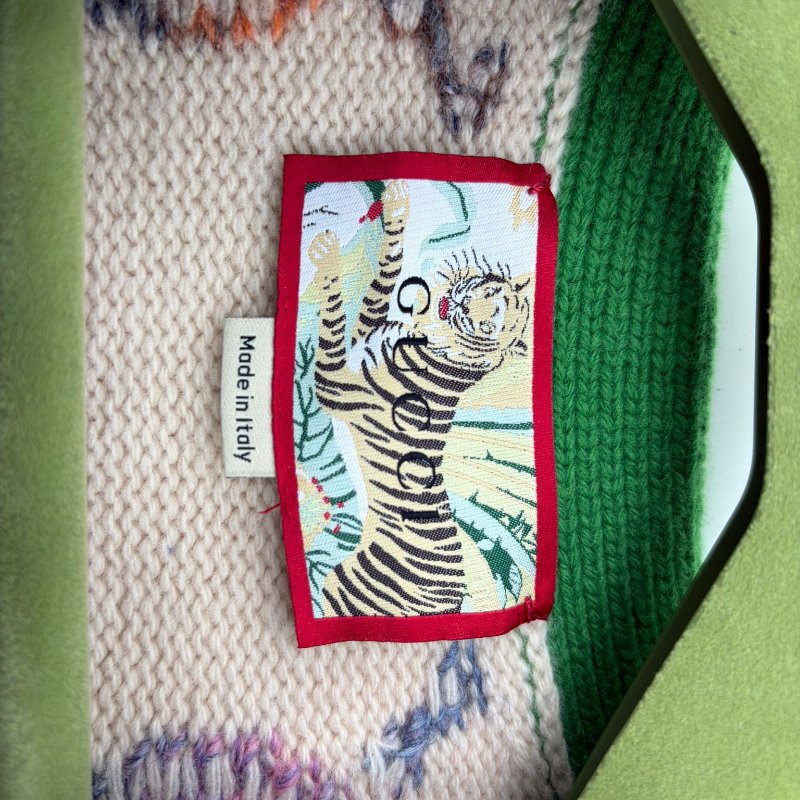 Gucci GG 提花針織外套-10