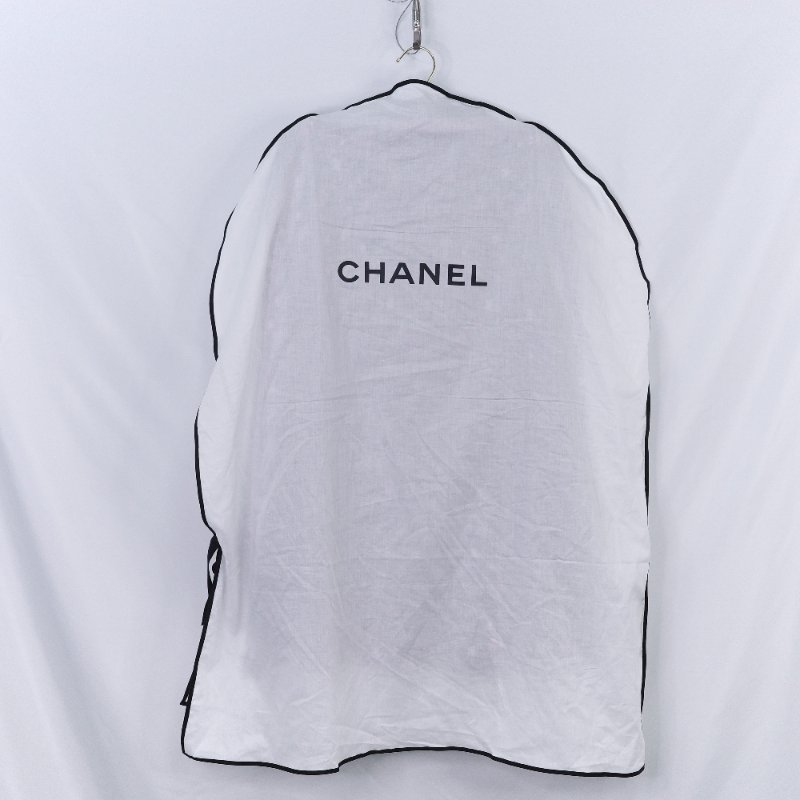 Chanel 香奈兒 24B 黑粉交織金屬絲 嫘縈 襯衫式外套-2