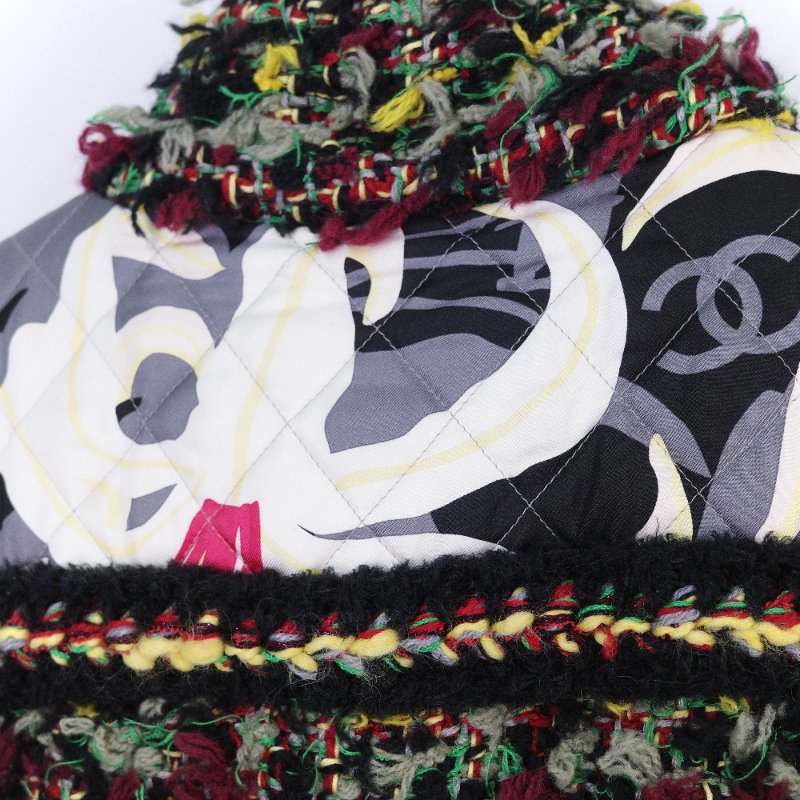 Chanel 香奈兒 經典工藝 斜紋 繽紛多彩 幻想軟呢長版大衣-12