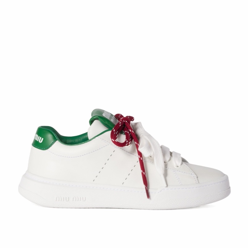 Miu Miu 女士 系帶低幫休閒鞋-1