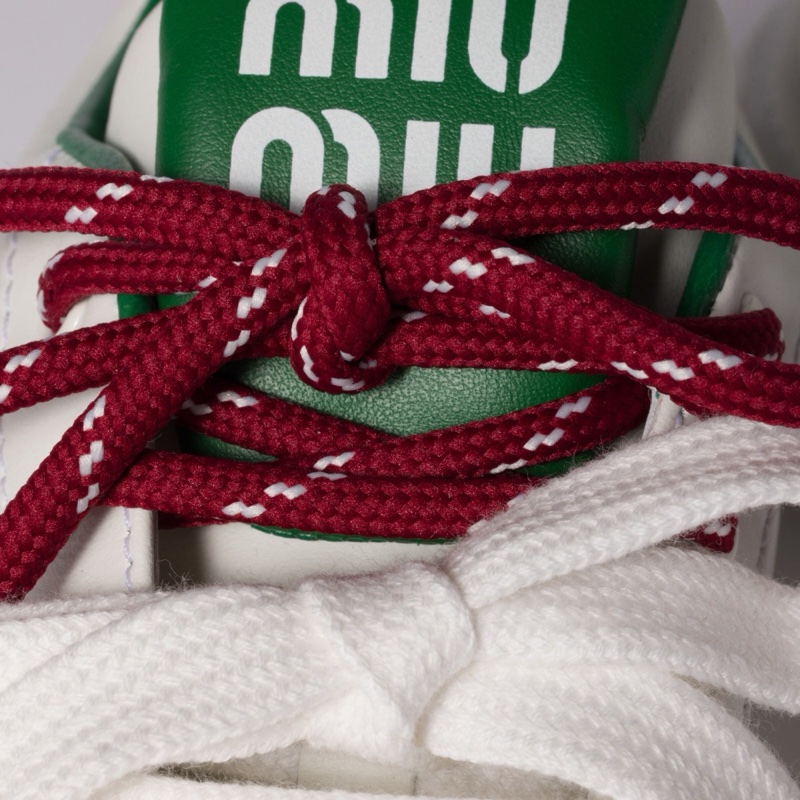 Miu Miu 女士 系帶低幫休閒鞋-2