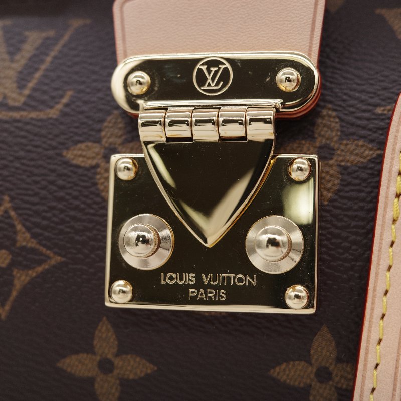 專櫃55萬♥️限量款 Louis Vuitton 路易威登 Speedy Trunk 經典 老花 帆布 手提包 肩背包 斜掛包-12