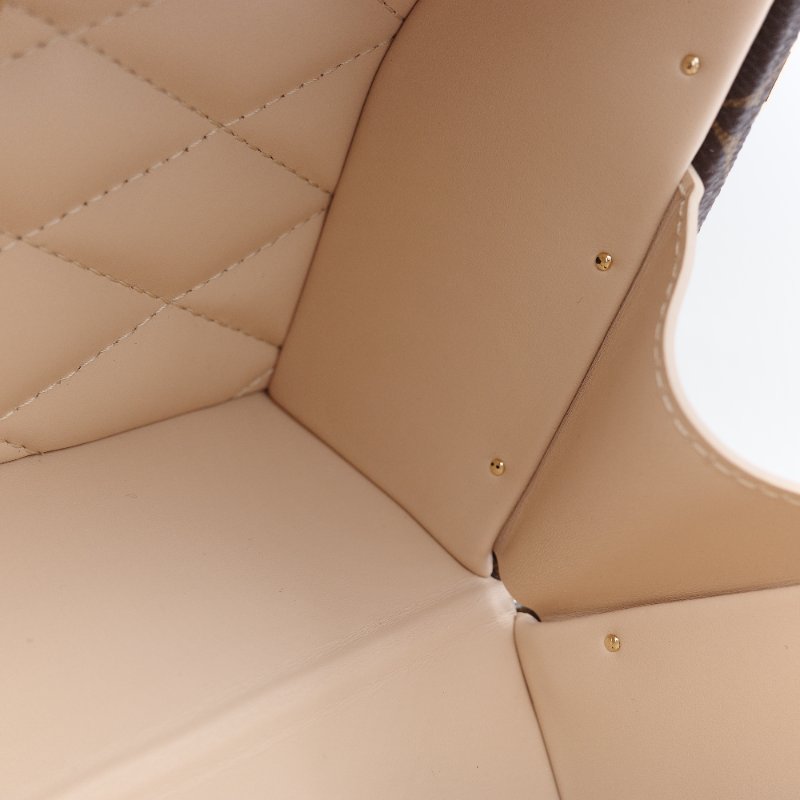 專櫃55萬♥️限量款 Louis Vuitton 路易威登 Speedy Trunk 經典 老花 帆布 手提包 肩背包 斜掛包-23