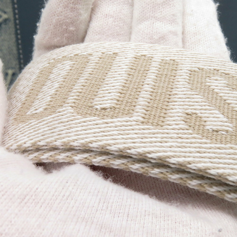 Louis Vuitton Monogram Washed Denim Weekend Tote NM M22537,一款兩用肩包和手提包。-15