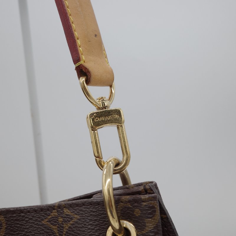 Louis Vuitton 路易威登 Métis Hobo 經典棕色 帆布 肩背包-10