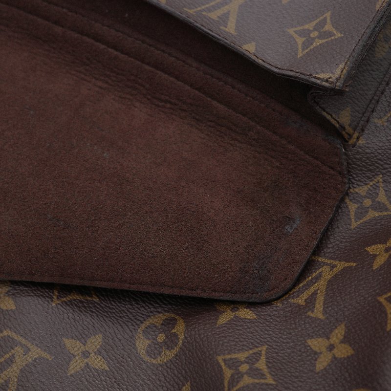 Louis Vuitton 路易威登 Métis Hobo 經典棕色 帆布 肩背包-21