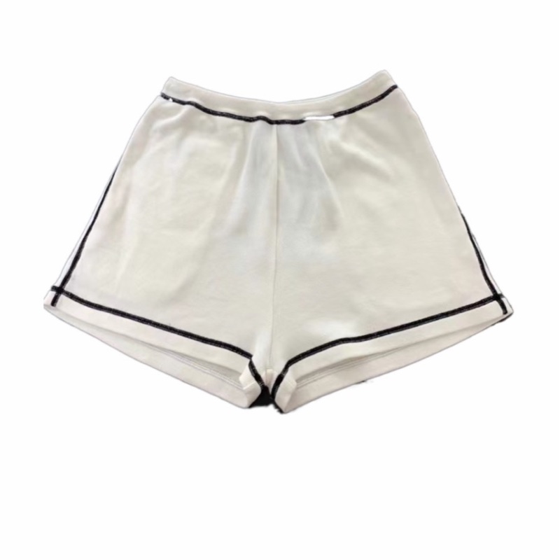 Miu Miu 女士 徽標短褲IT-36 IT-38 IT-40碼-1