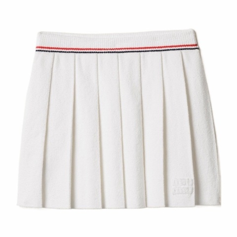 Miu Miu 女士 棉質迷你裙IT-38 IT-40 IT-42 IT-44碼模特身高178CM，穿38碼