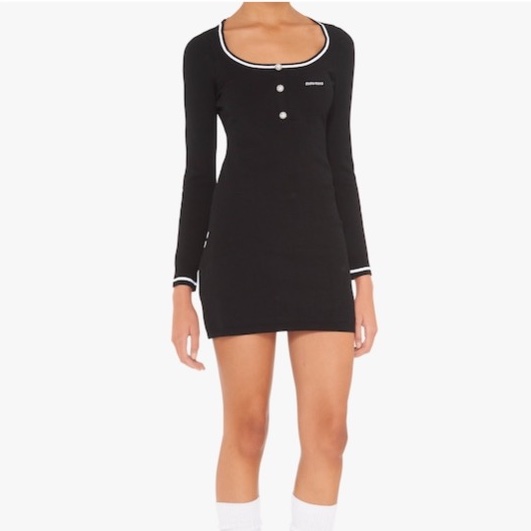 Miu Miu 女士 長袖連衣裙IT-40 碼-1