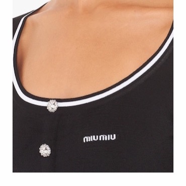 Miu Miu 女士 長袖連衣裙IT-40 碼-4