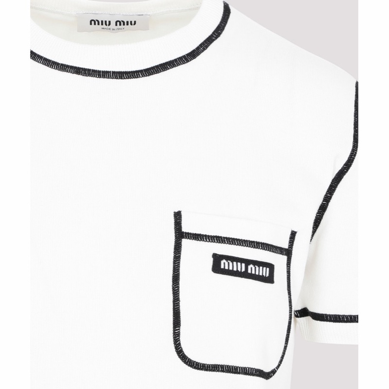 Miu Miu 女士 圓領針織衫IT-38 IT-40碼-3