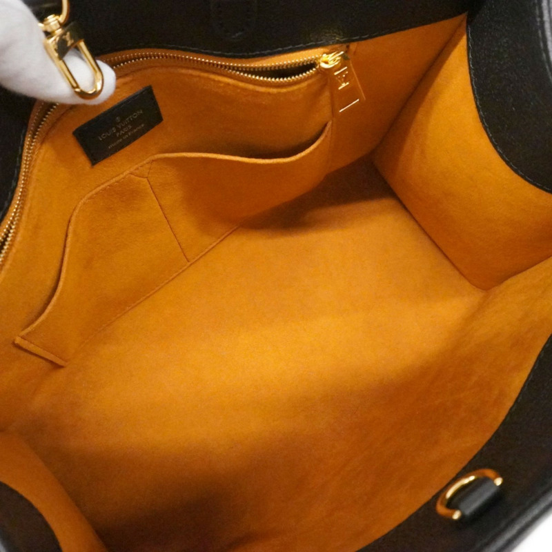 路易威登 Monogram Empreinte On-the-Go 手提包 MM M45595 Noir 女士兩用包 P2393529-3