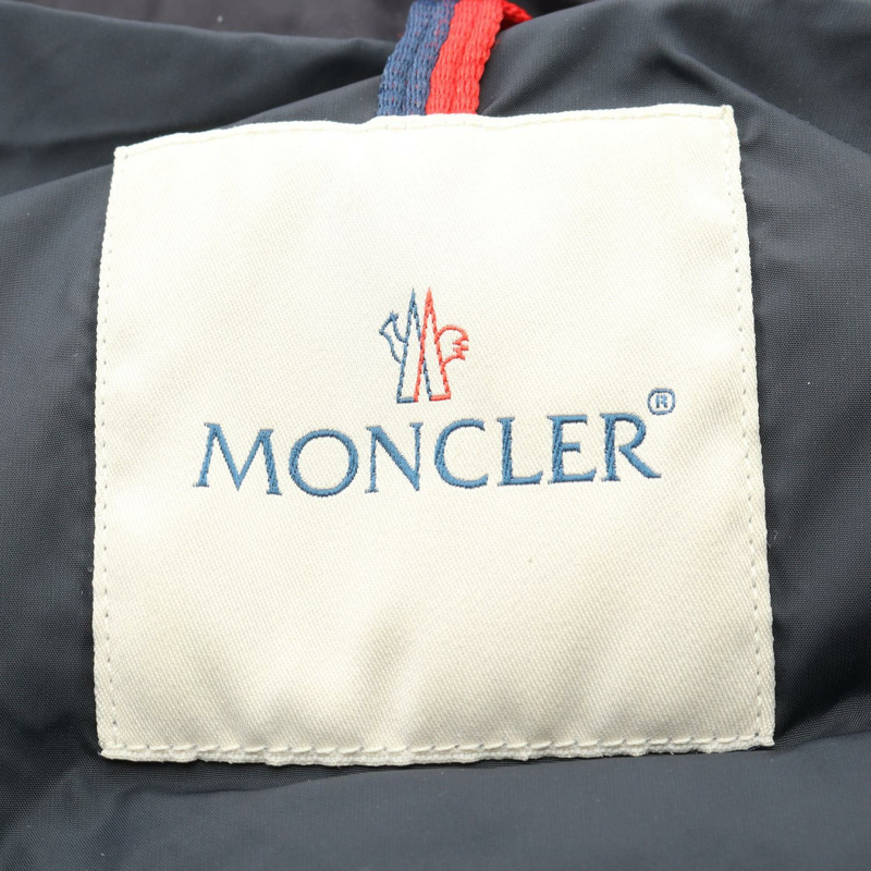 MONCLER FLAMME 羽絨外套 4992905 尼龍 海軍藍 #00 二手 女款-2