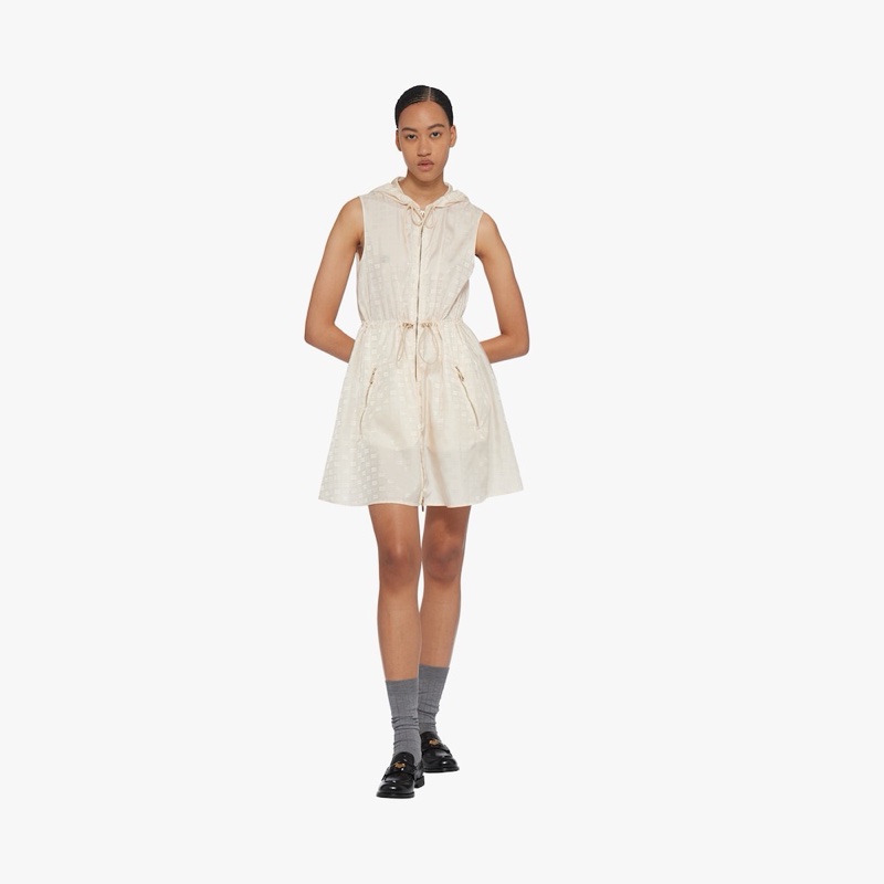 Miu Miu 女士 徽標迷你連衣裙IT-38碼-2