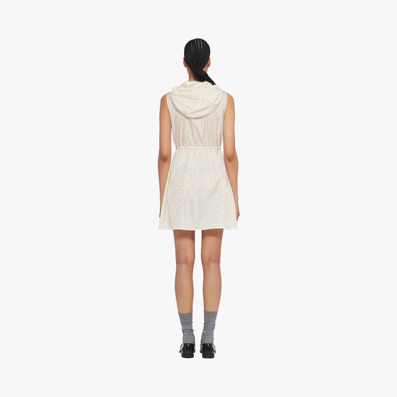 Miu Miu 女士 徽標迷你連衣裙IT-38碼-3