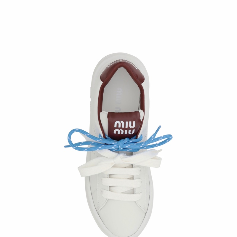 Miu Miu 女士 系帶低幫休閒鞋35.5 36 36.5 37 37.5 38 38.5 39 40 41碼-1