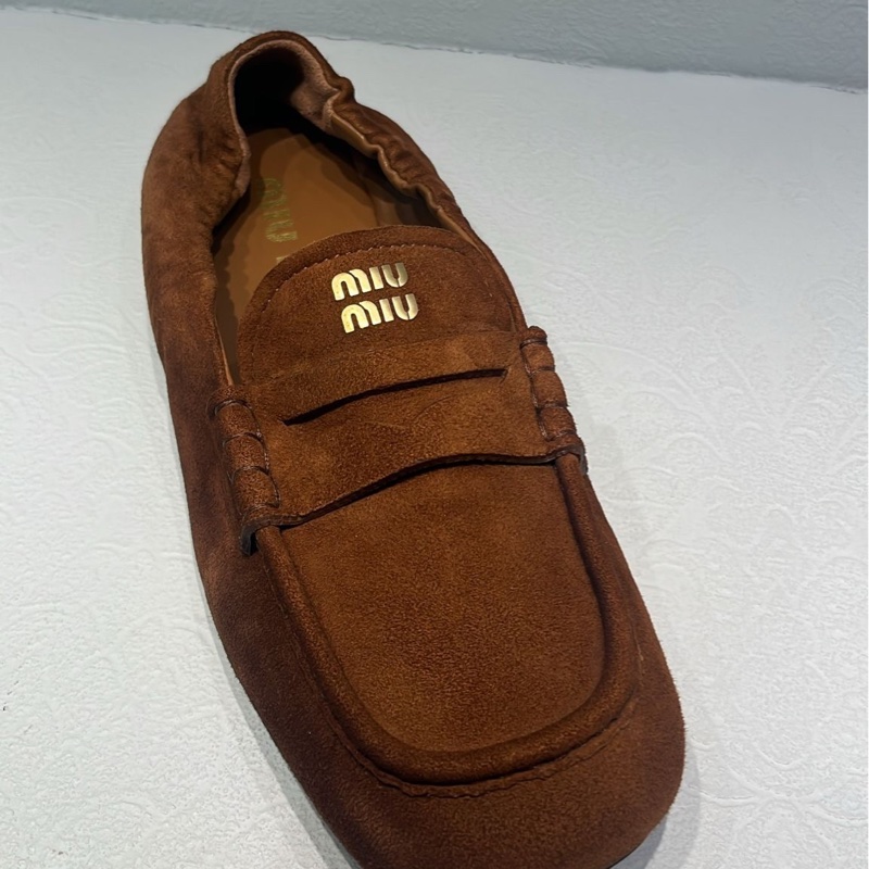 Miu Miu 女士 圓頭樂福鞋35 35.5 36 36.5 37 37.5 38 38.5 39 39.5 40 41碼-3