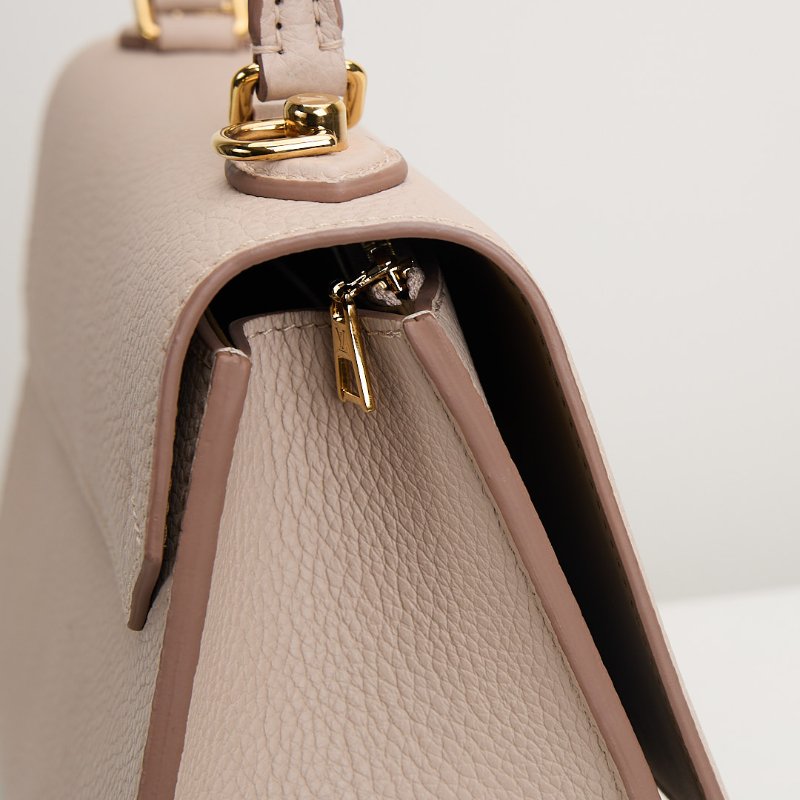 二手Lv twist one handle 小號灰褐色-19