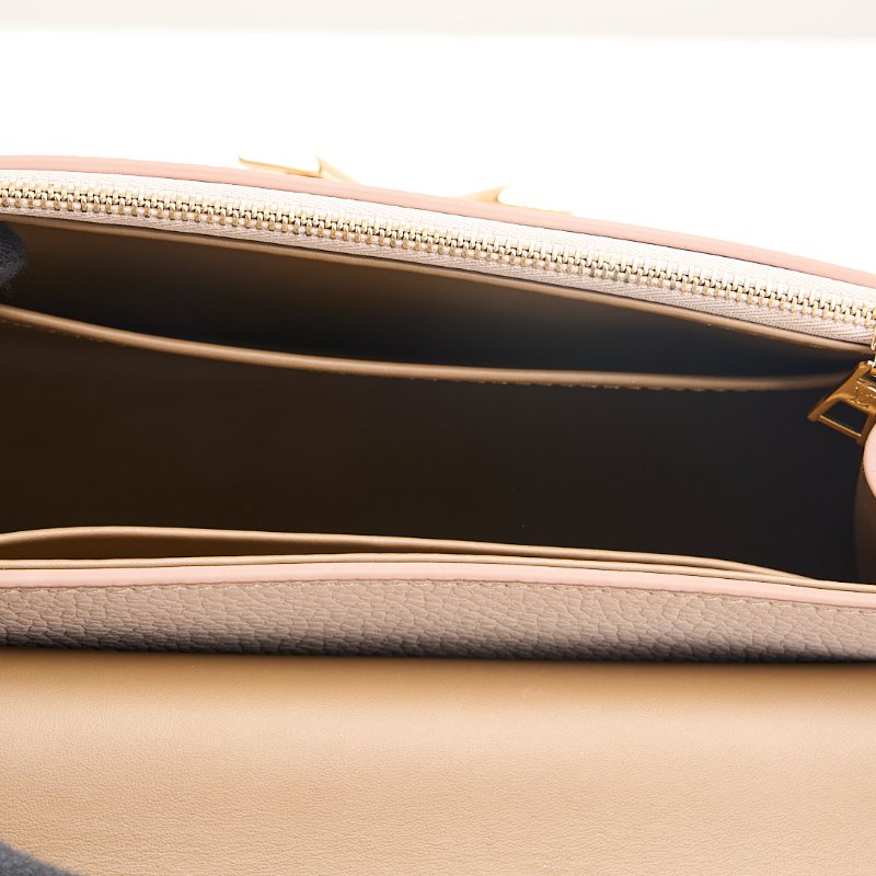 二手Lv twist one handle 小號灰褐色-26