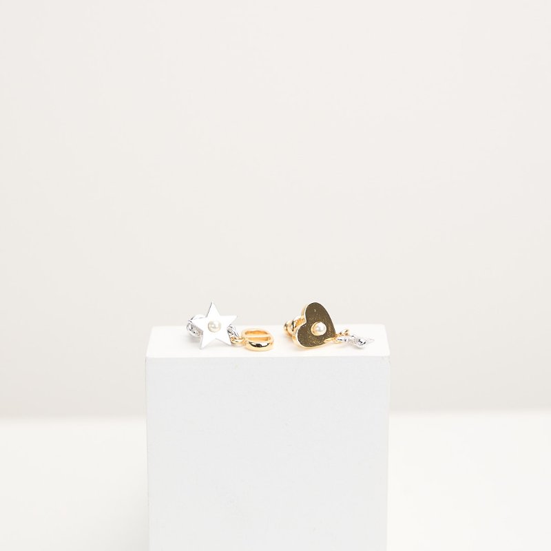 二手Dior Petit CD Lucky Charms小蜜蜂耳環-0