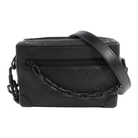LOUIS VUITTON Monogram Taurillon Mini Soft Trunk肩背袋