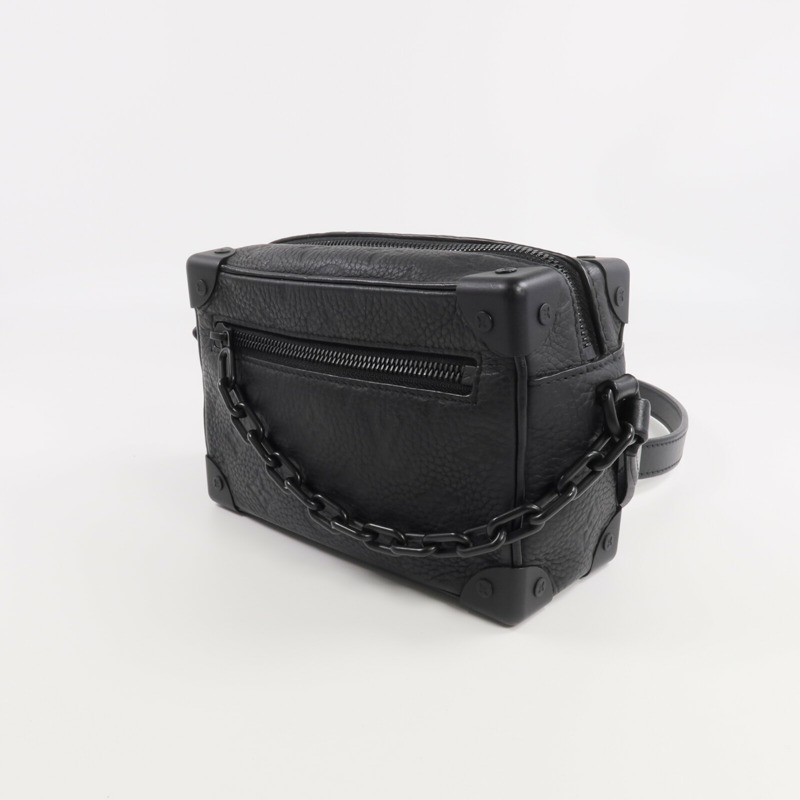 LOUIS VUITTON Monogram Taurillon Mini Soft Trunk肩背袋-2