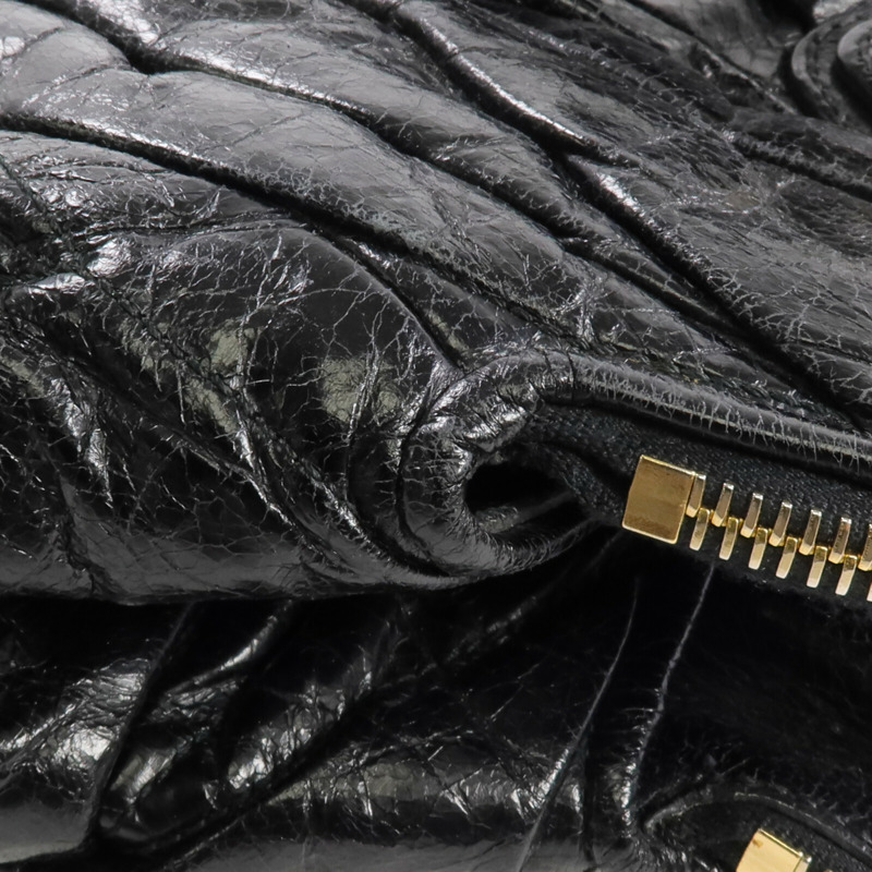 Miu Miu 牛皮皮革2 Way Shoulder金扣手挽肩背兩用袋-13