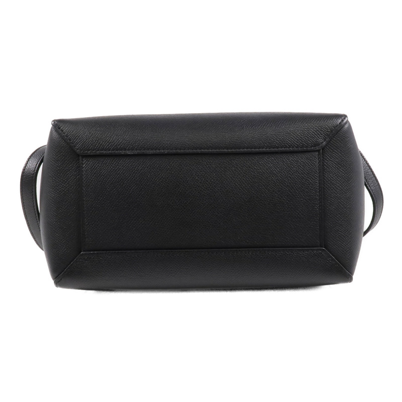 CELINE 牛皮皮革Micro Belt Bag金扣手挽肩背兩用袋-3